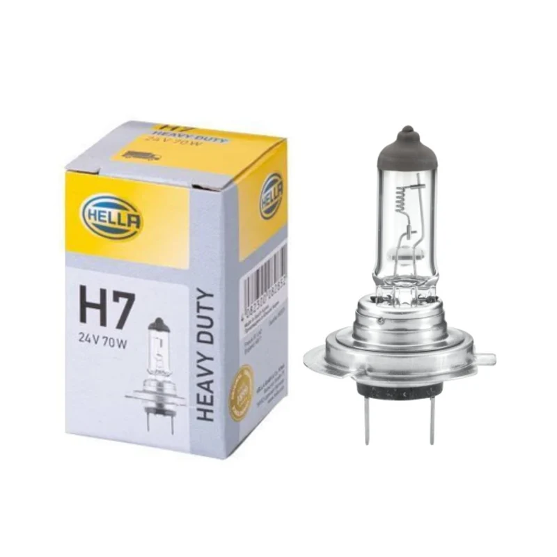 HELLA 24v 70W H7 / Ampoule de phare de camion / N° 499