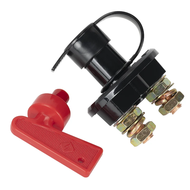 Interrupteur d'isolement de batterie avec clé amovible / 100A