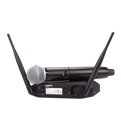 Micro sans-file à main SHURE GLXD24+/B58-Z3