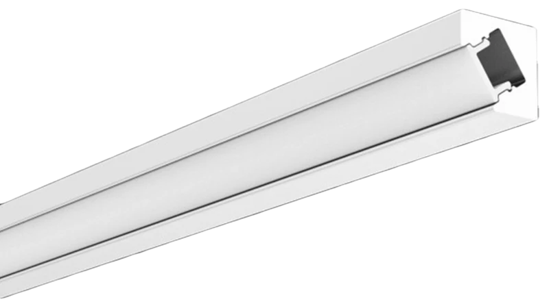 Profilé d'aluminium Étroit avec diffuseur NTALB-136 pour Ruban DEL lumineux 2 mètres