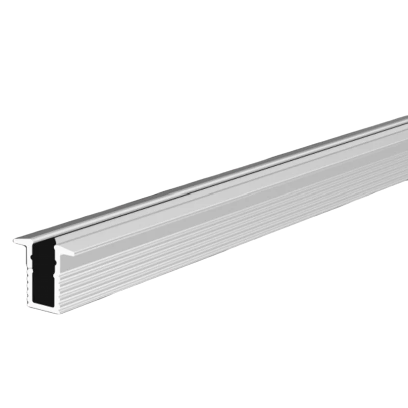 Profilé d'aluminium Étroit avec diffuseur NTALB-117 pour Ruban DEL lumineux 2 mètres