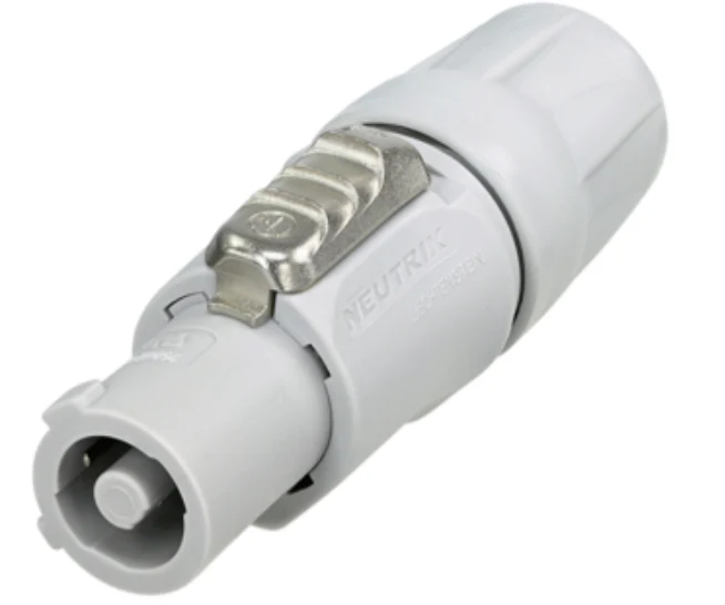 Connecteur AC PowerCon Neutrik NAC3FCB type B gris, prise de sortie