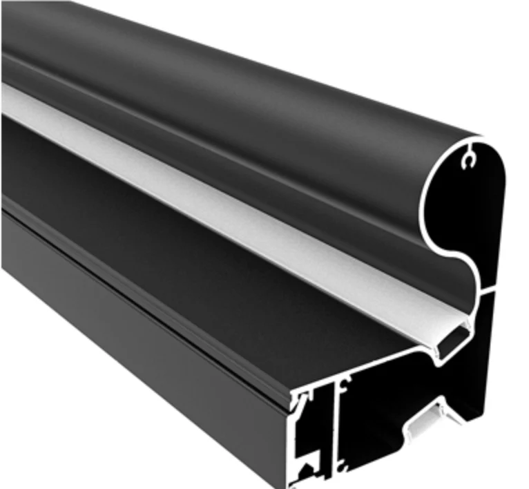 Profilé d'aluminium pour escalier NTALB-192. 2 mètres