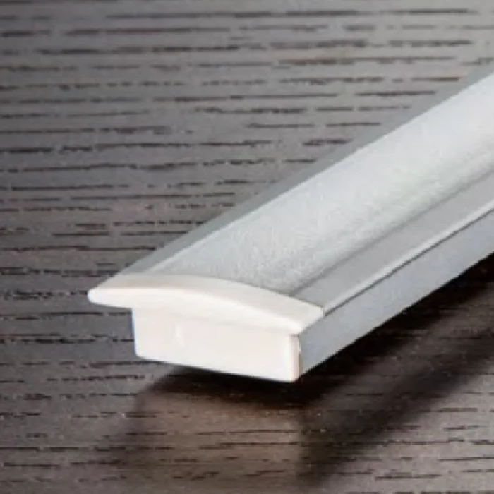 Profilé d'aluminium avec diffuseur NTALB-01SS pour Ruban DEL lumineux 2 mètres