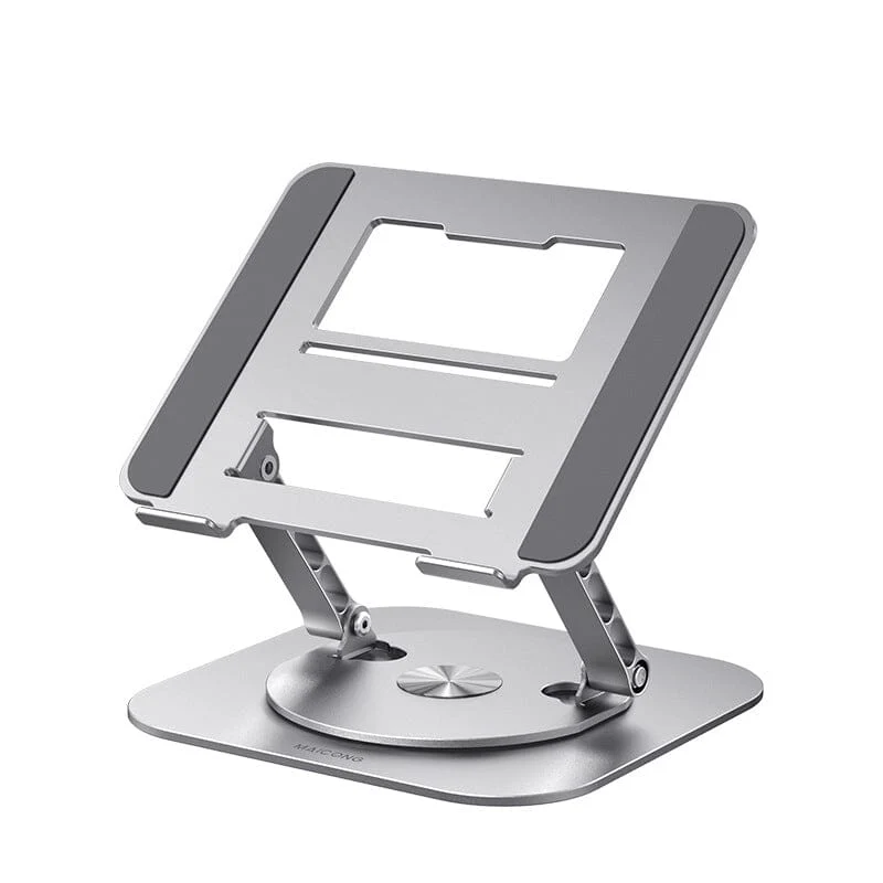 Améliorez Votre Espace de Travail avec le Support Pivotant 360° pour Ordinateur Portable & Tablette
