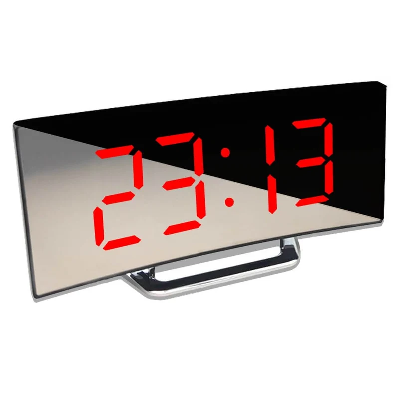 Digiclock™ | Réveil Numérique LED Courbé au Design Moderne
