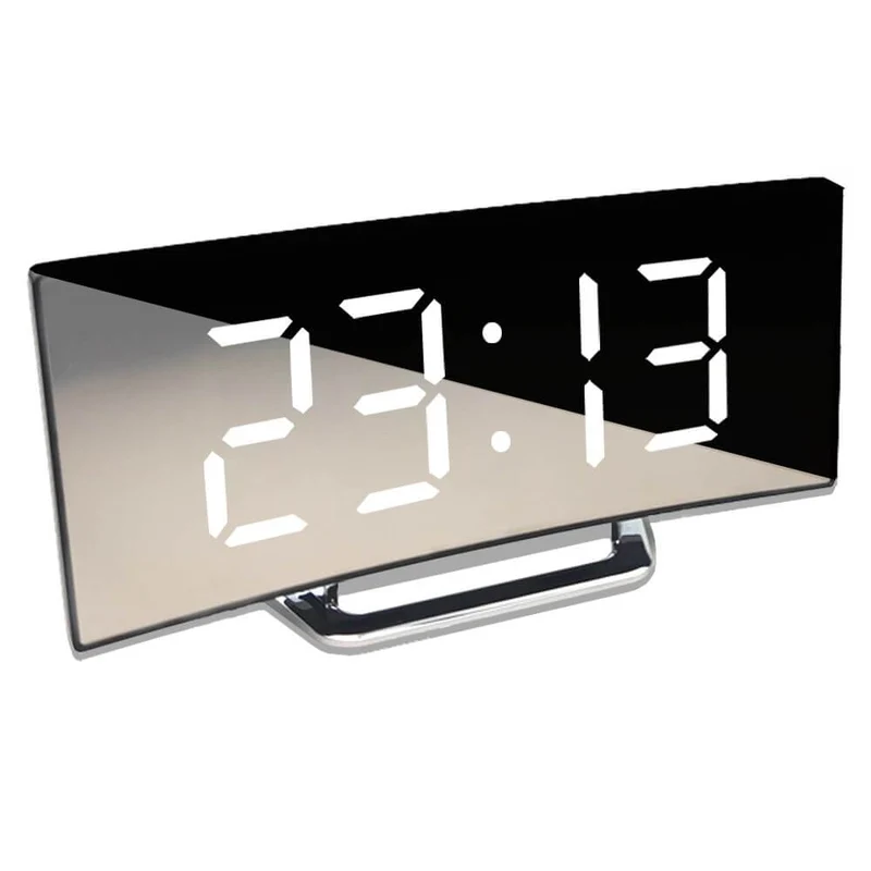 Digiclock™ | Réveil Numérique LED Courbé au Design Moderne