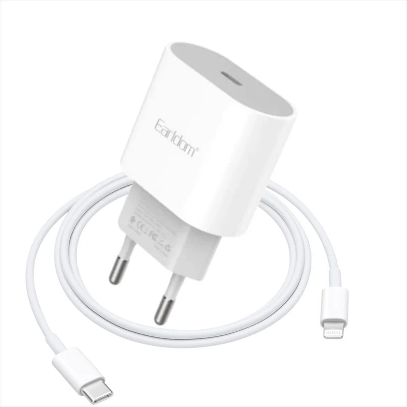 Chargeur complet 20 WATT + Câble type-C- Vers Type-C