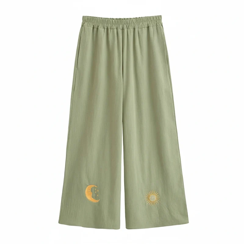 Earthy Aura Sun & Moon Pants