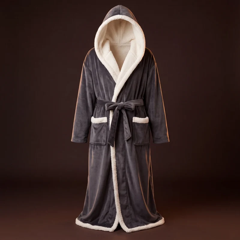 HeatLuxe Hooded Robe