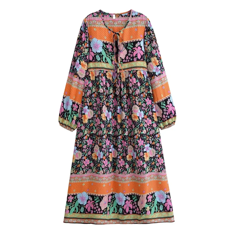 Meadow Bloom Garden Maxi Dress