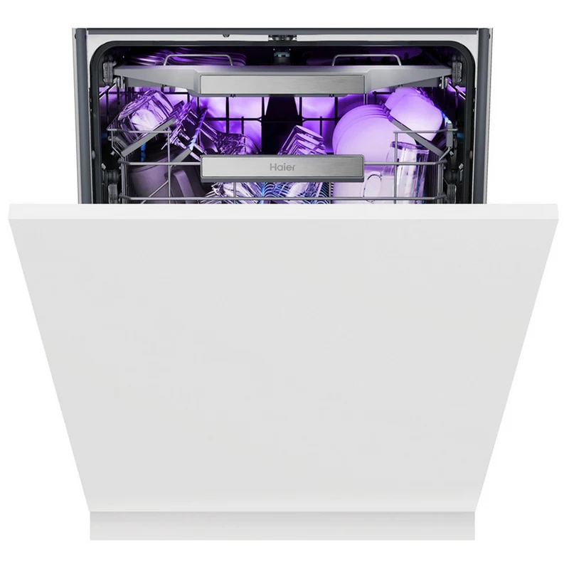Haier XS 4A4M4BB-80 I-Pro Shine Series 6 Integrated Dishwasher 14 Place Settings