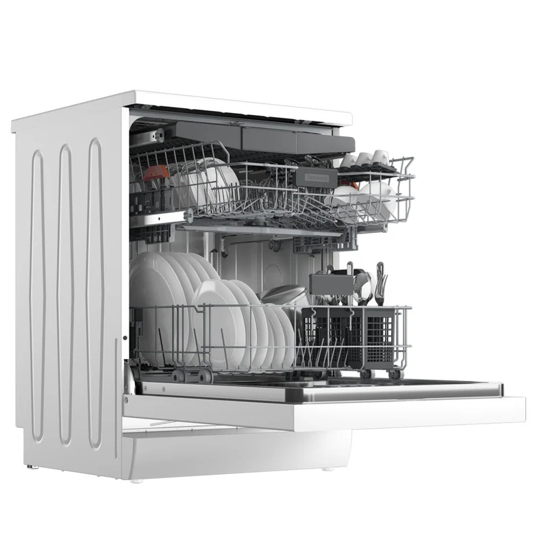 Blomberg LDF53400W Freestanding Full Size Dishwasher 15 Place Settings White
