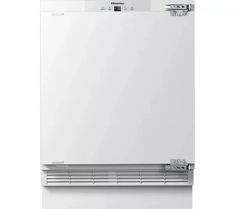 Hisense FUV124D4AWE Integrated Under Counter Freezer with Fixed Door Fixing Kit