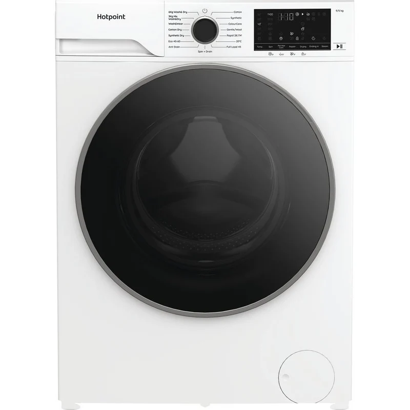 Hotpoint HBD9681ANTISTAINUK 9+6kg 1400 Spin Freestanding Washer Dryer White