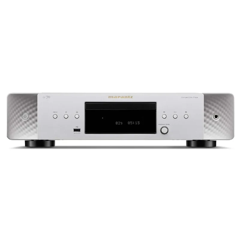 Marantz CD 70 CD Player with High-Performance DAC and USB Playback - Silver Gold