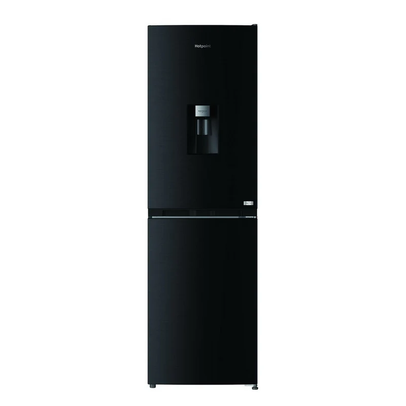Hotpoint HPKF3241WXR4UK 50/50 Freestanding Total No Frost Fridge Freezer with VitalCare Black Steel