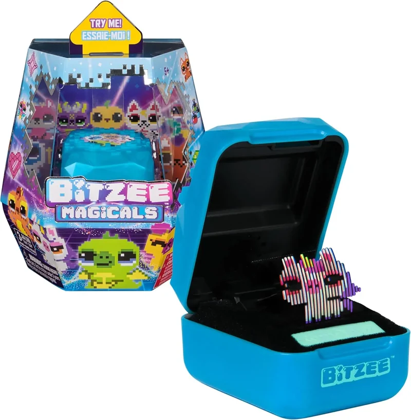 Bitzee Magicals - Mon Animal Interactif Bitzee - Animal Digital 3D Que Vous Pouvez Vraiment Toucher - Boîtier Electronique 20 Animaux Interactifs - Sons Réactions Et Jeux - Jeu pour Enfant 5 et +