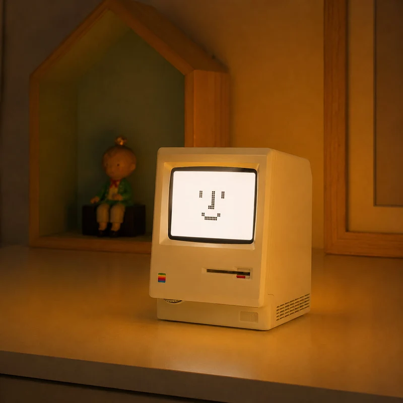 Réveil rétro de bureau Maclock - RetroRise