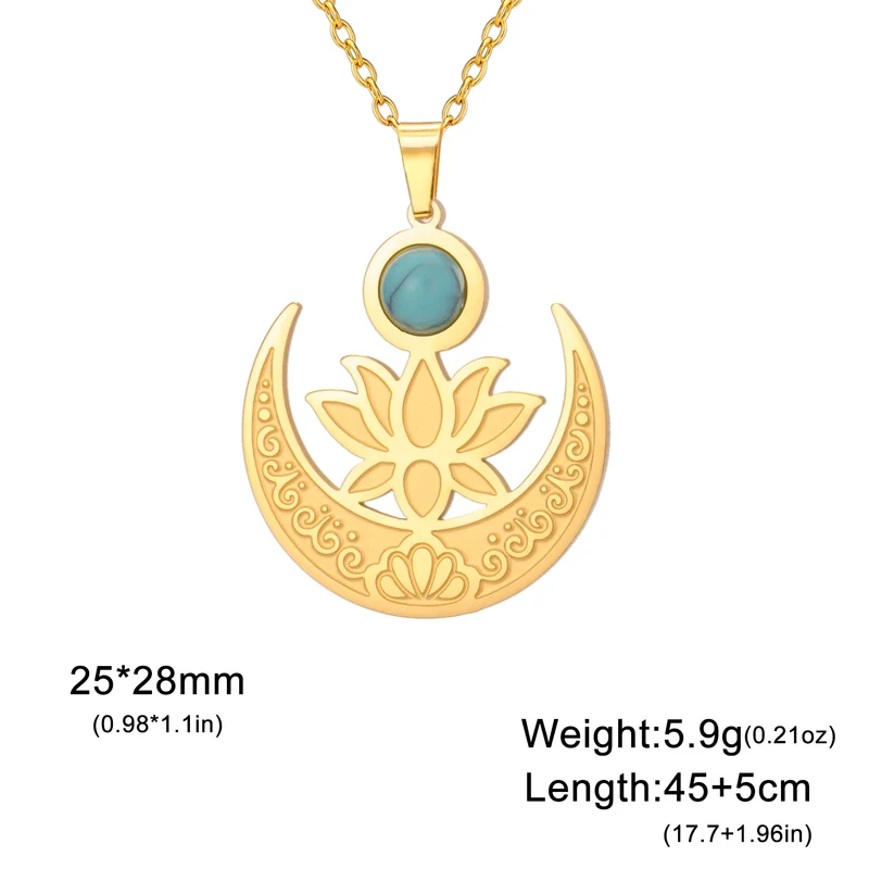The Celestial Lily Necklace