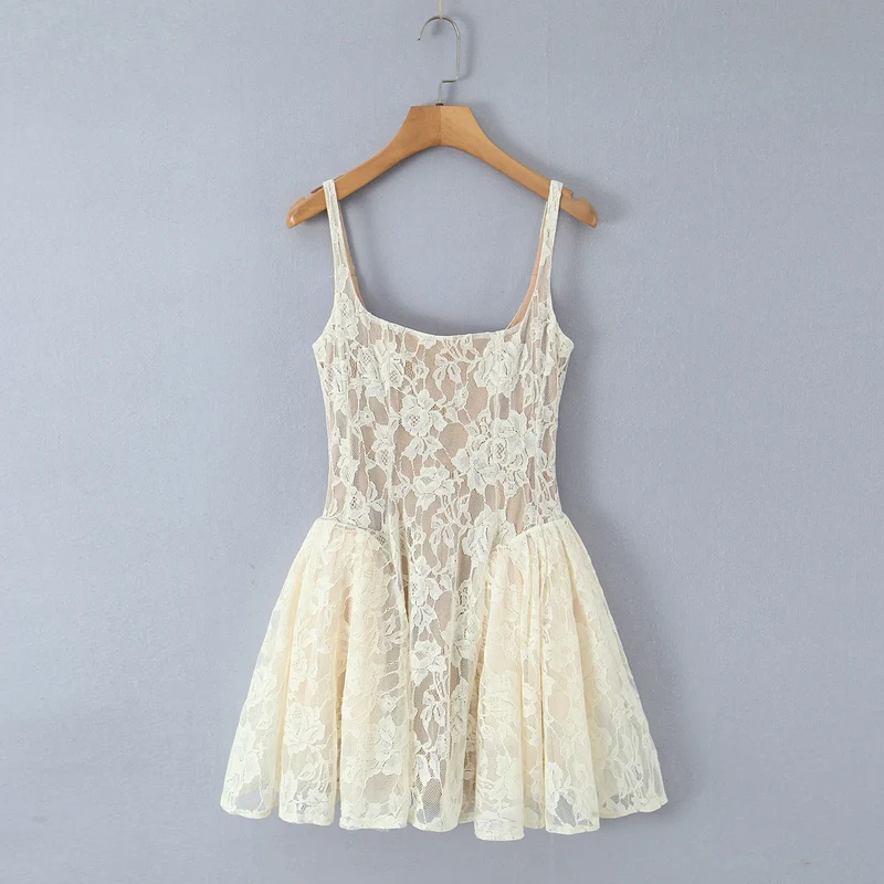 Fairy Muse Lace Mini Dress