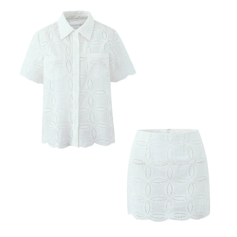 Santorini Scallop Matching Set
