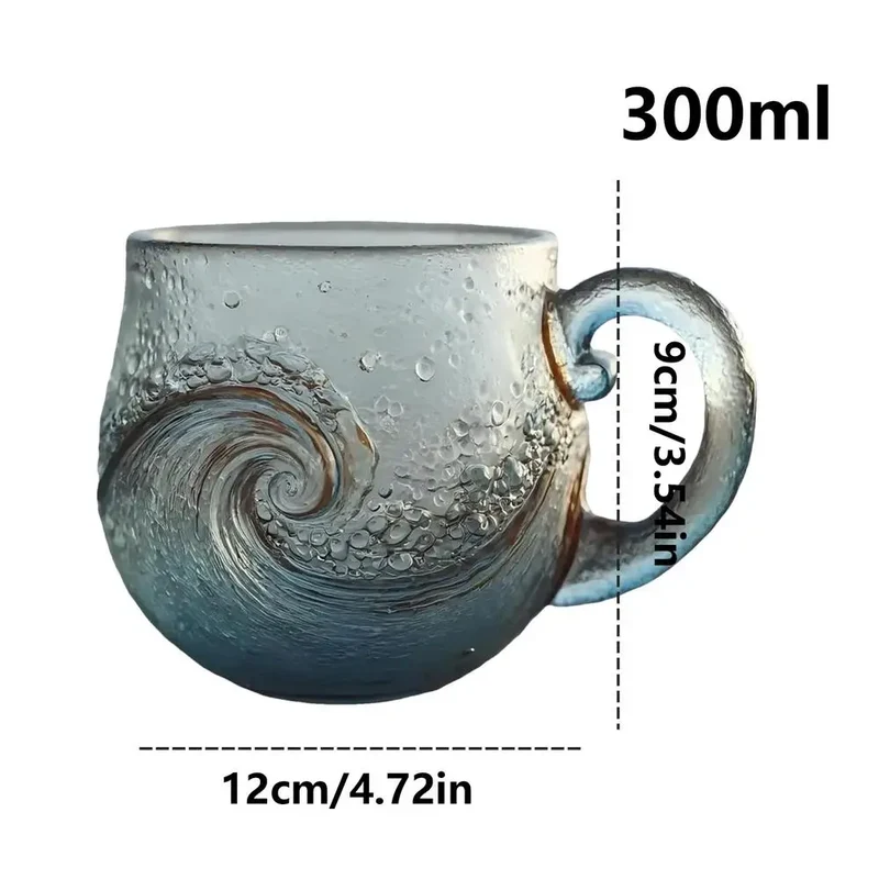 Thalassa Vortex Glass Mug