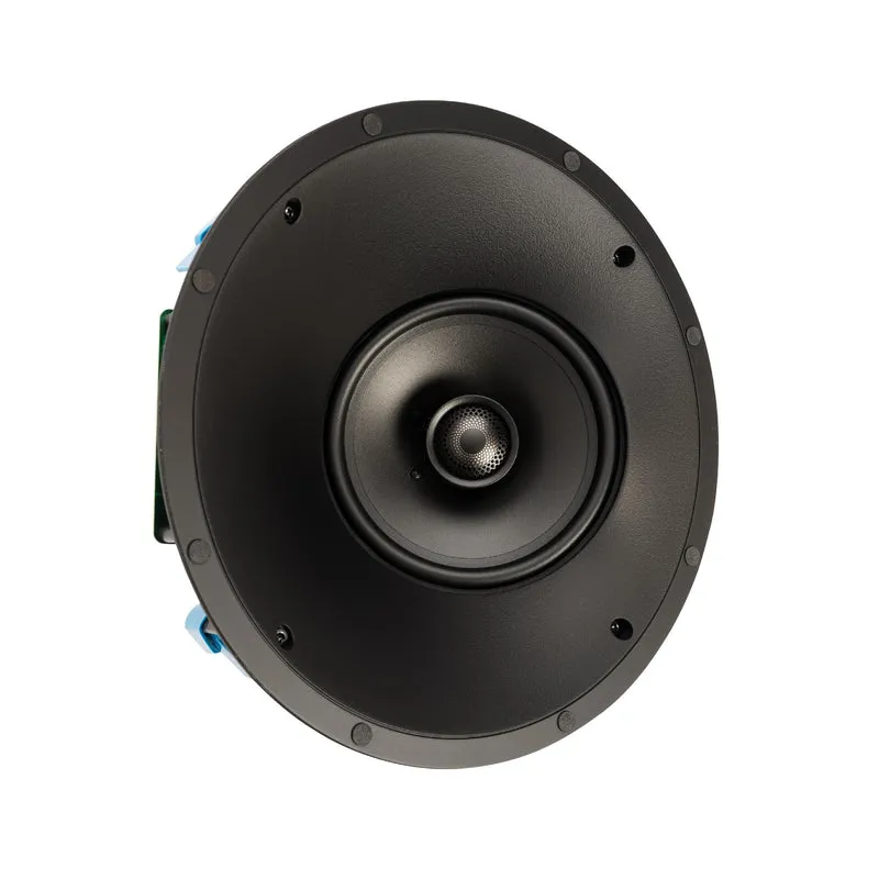 Paradigm CI Home H65-A v2 | Haut-parleur 6 1/2" encastré - Plafonnier - Noir - Surface prête à peindre - Paire