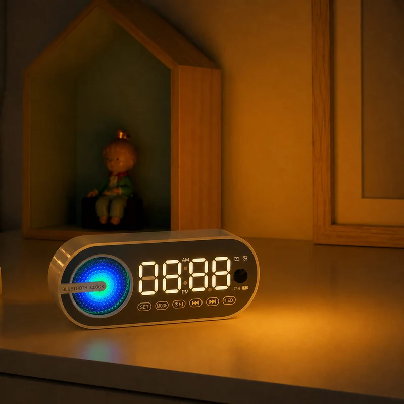 Réveil Radio USB et Bluetooth - BoundRise