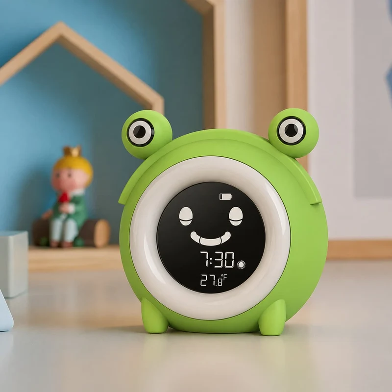 Réveil Veilleuse Grenouille - LumiFrog