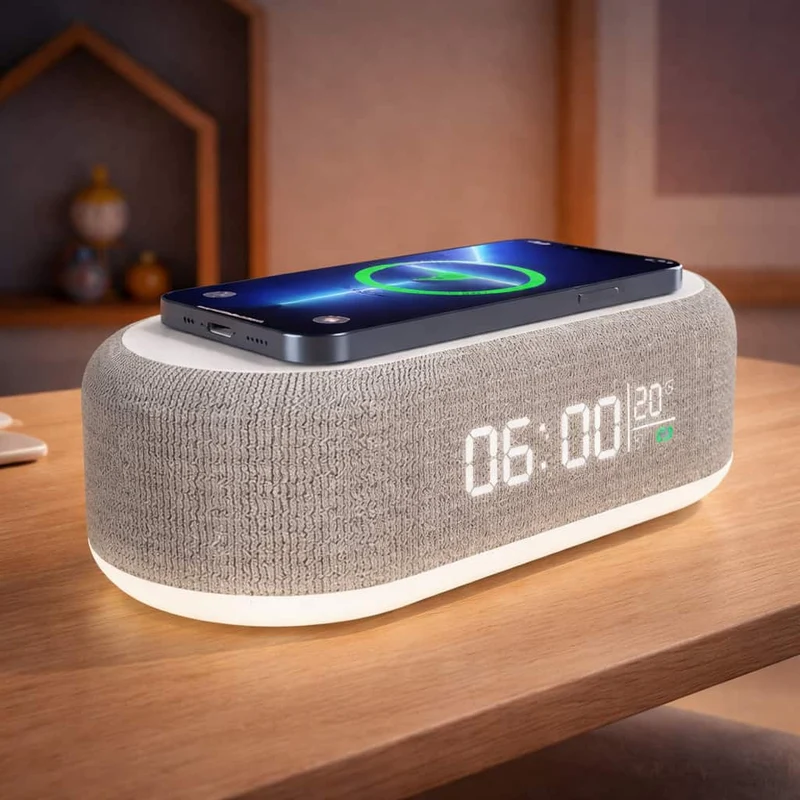 Réveil veilleuse chargeur - PowerRise