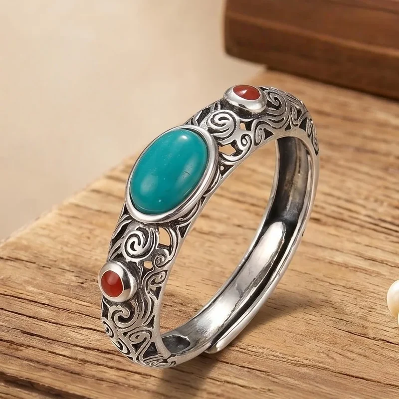 Shambhala Relic 925 Sterling Silver Ring