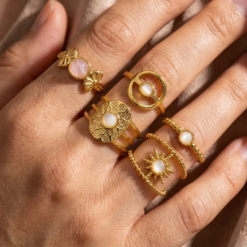 Meadow Goddess Dream Ring Set