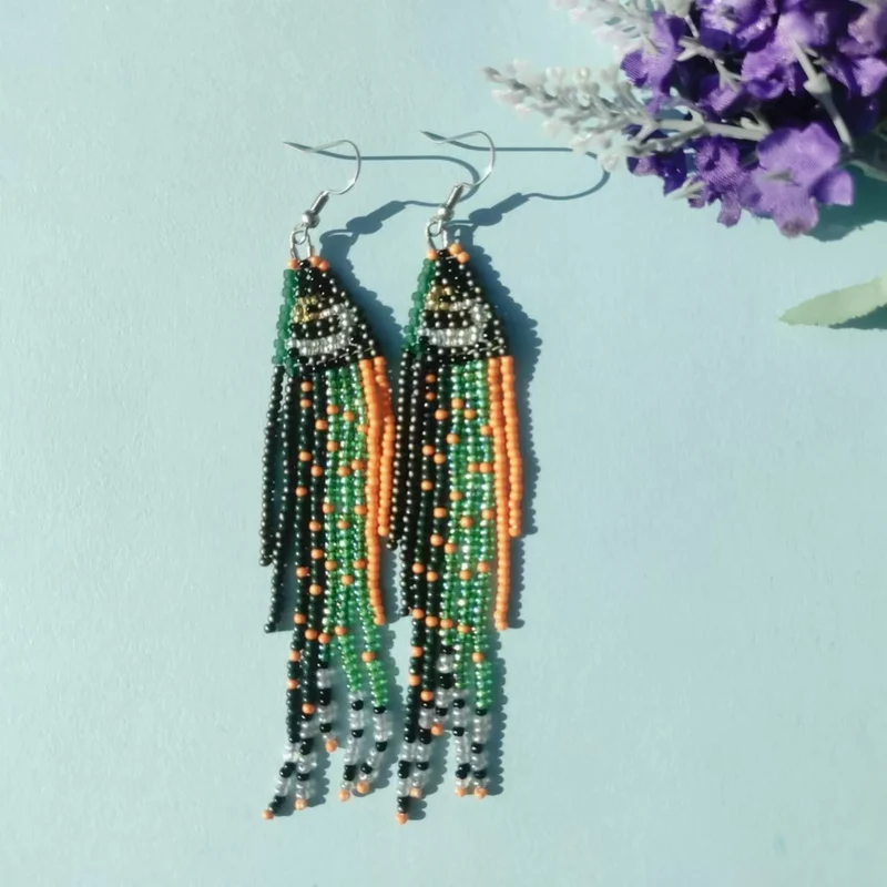 Catch of the Day Statement Earrings
