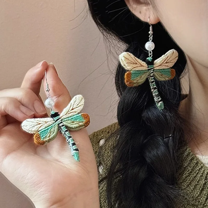Dewdrop Dragonfly Earrings