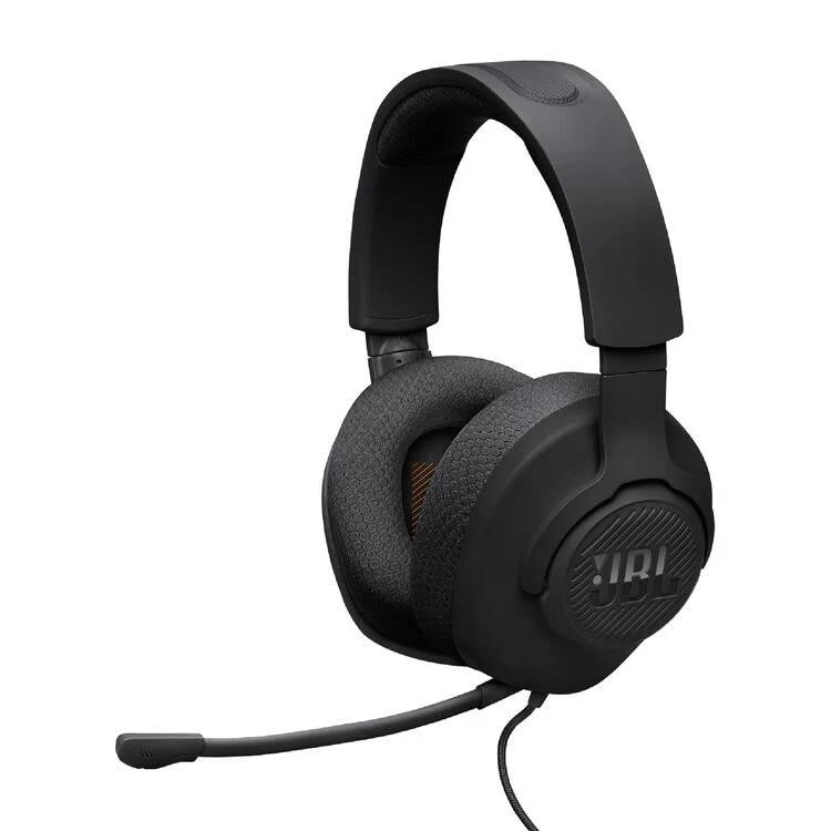 JBL Quantum 100 M2 | Casque de jeu filaire circum-auriculaire - Compatible avec toutes les plateformes - Noir
