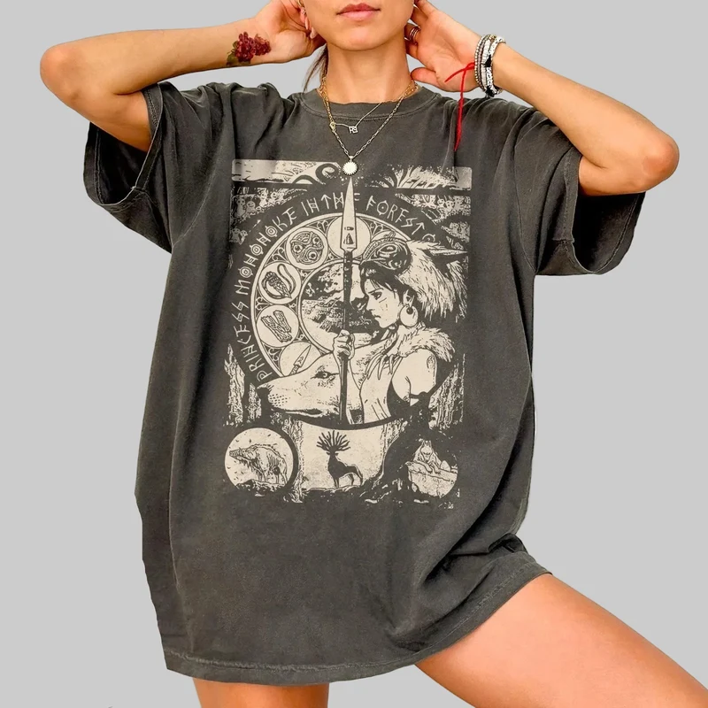 Princess Mononoke In The Forest Tee