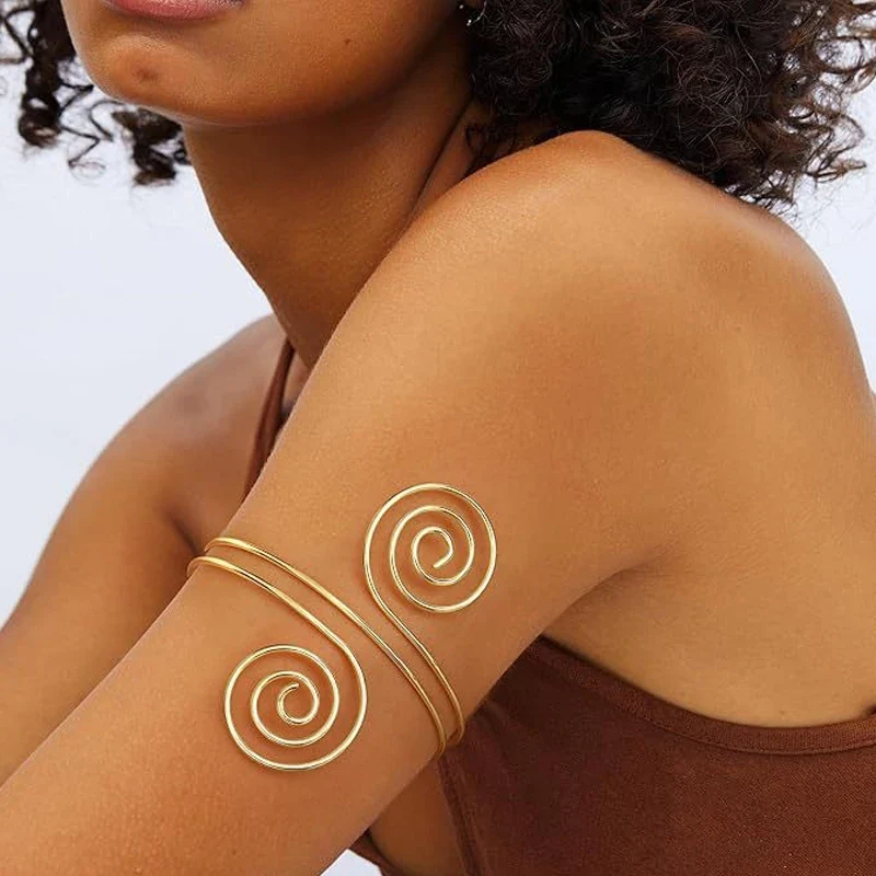 Suncoil Arm Cuff Bracelet
