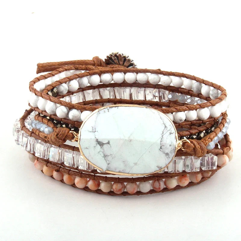 Earthwoven Crystal Wrap Bracelet