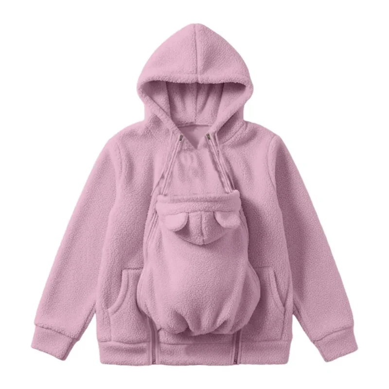 Cozy Babywearing Fleece Hoodie