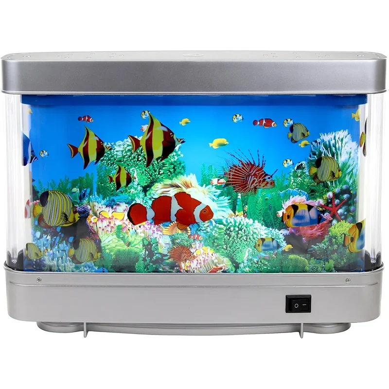Moving Fish Aquarium Lamp