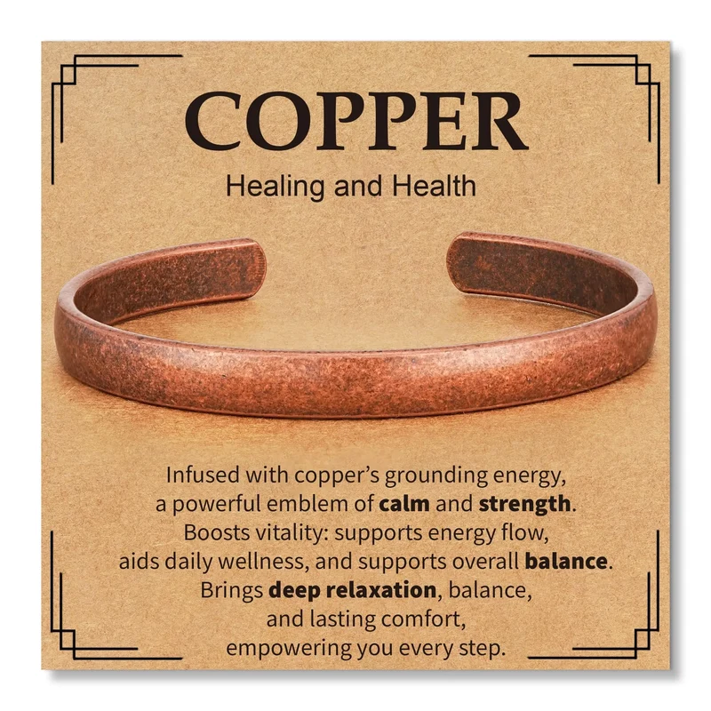 Ancient Copper Cuff Bracelet