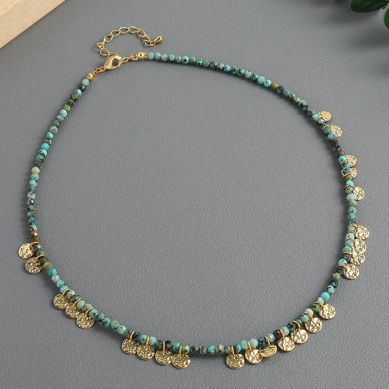 African Turquoise Heritage Necklace