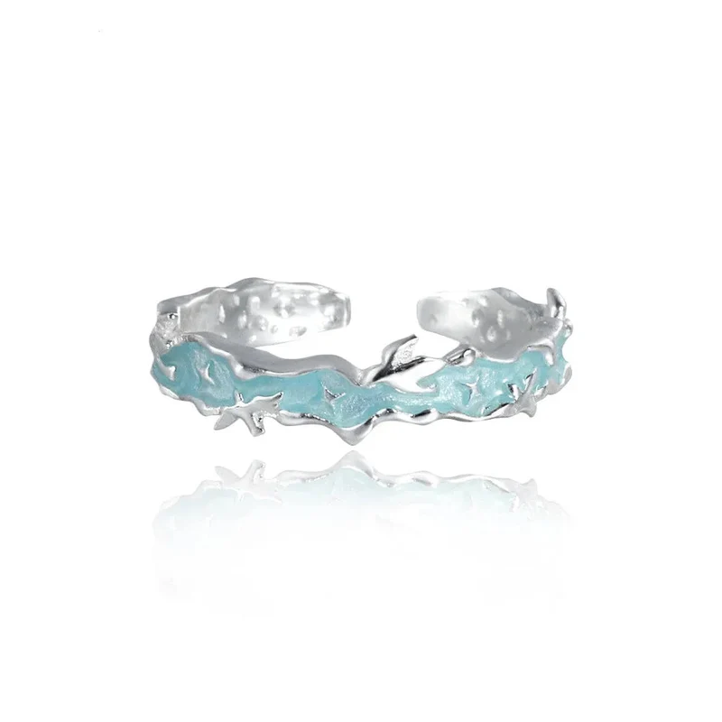 Blue Horizon 925 Sterling Silver Ring