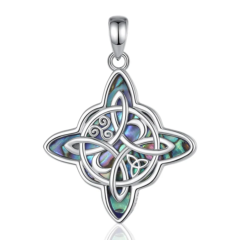 Nudo de Bruja 925 Sterling Silver Necklace