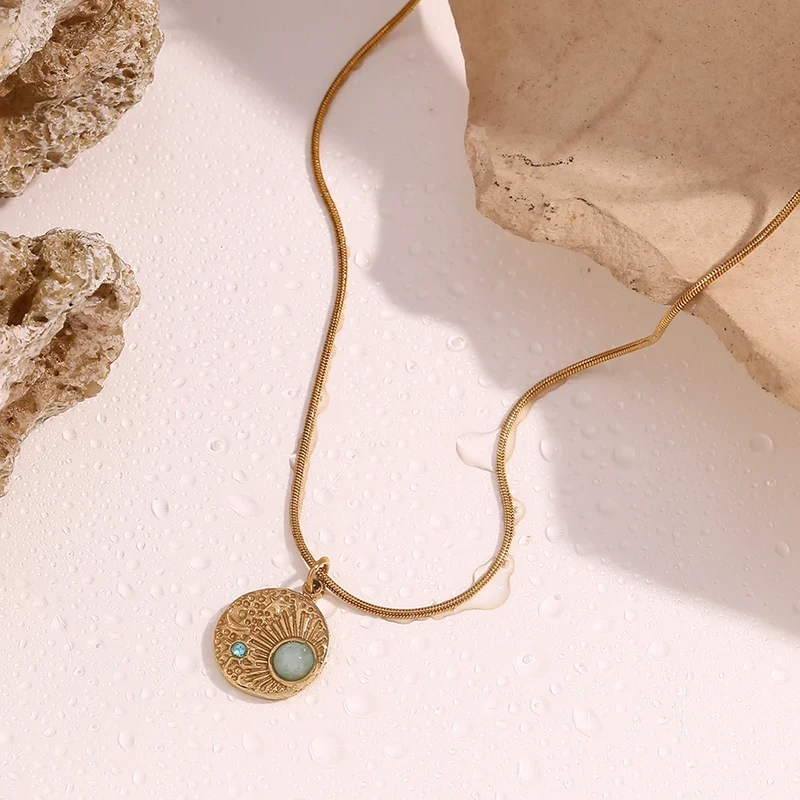 Cosmic Soul 18K Gold Plated Necklace