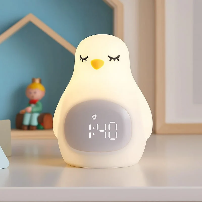 Réveil pingouin enfant - PinguiRise