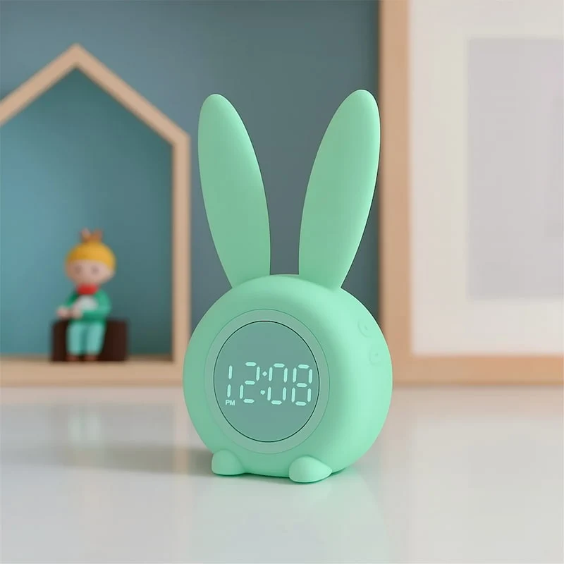 Petit réveil lapin enfant - BunnyBell