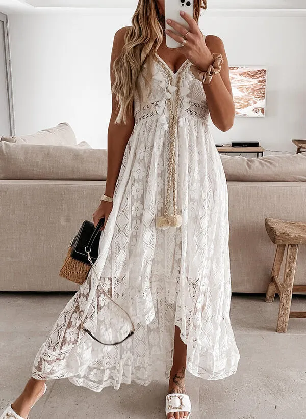 Aphrodite Lace Maxi Dress