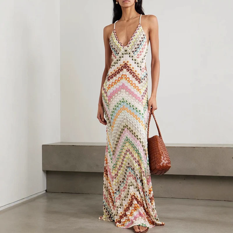 Iris Sheath Maxi Dress